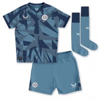 Aston Villa Moussa Diaby #19 Tretí Detský futbalový dres 2023-24 Krátky Rukáv (+ trenírky)